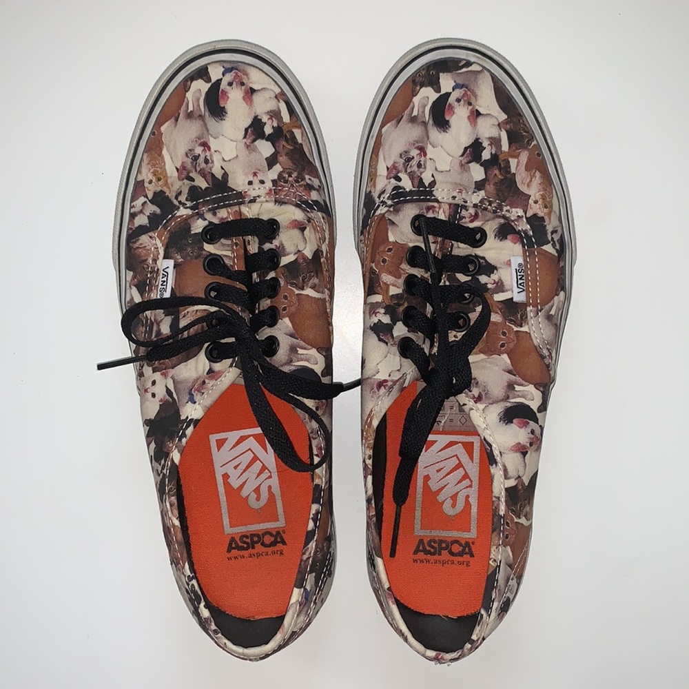 VANS Limited Edition Support ASPCA Cat Sneakers